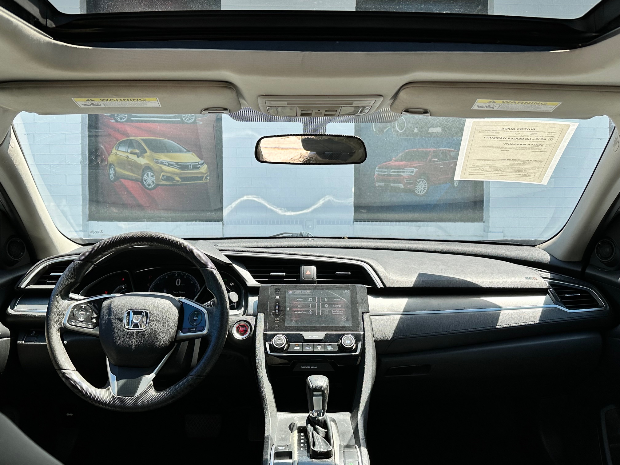 2018 HONDA CIVIC EX used vehicle for sale in Houston