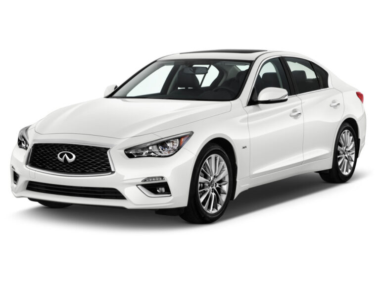 Representative stock photo of 2018 INFINITI Q50, front exterior view