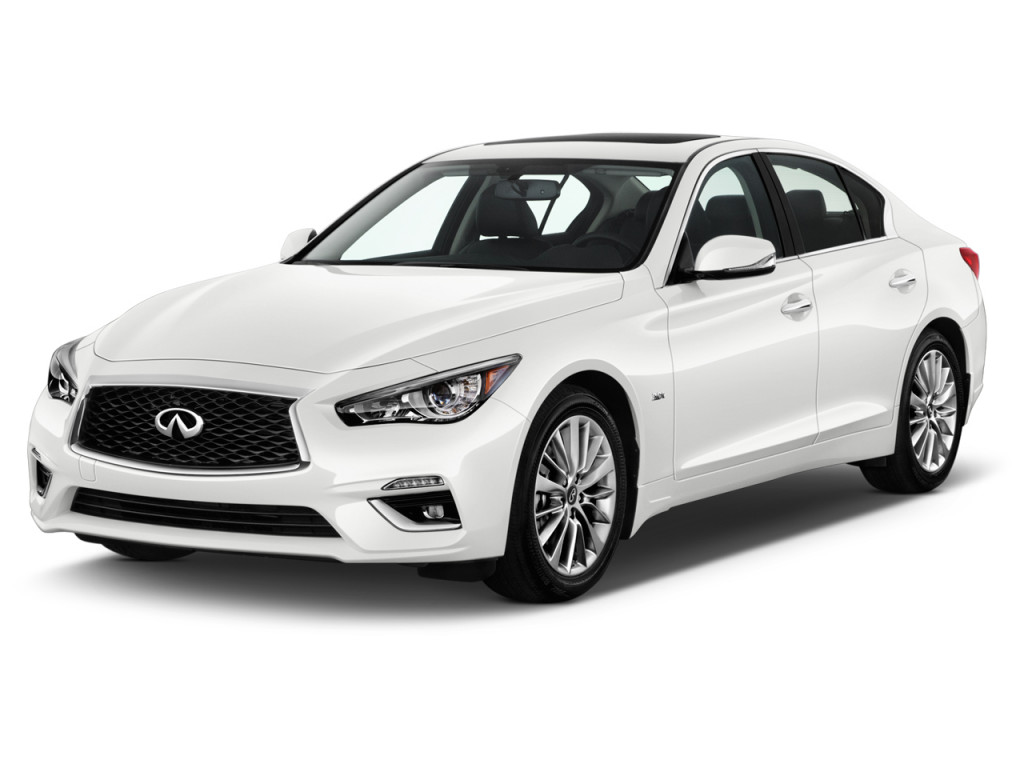 Representative stock photo of 2018 INFINITI Q50, front exterior view