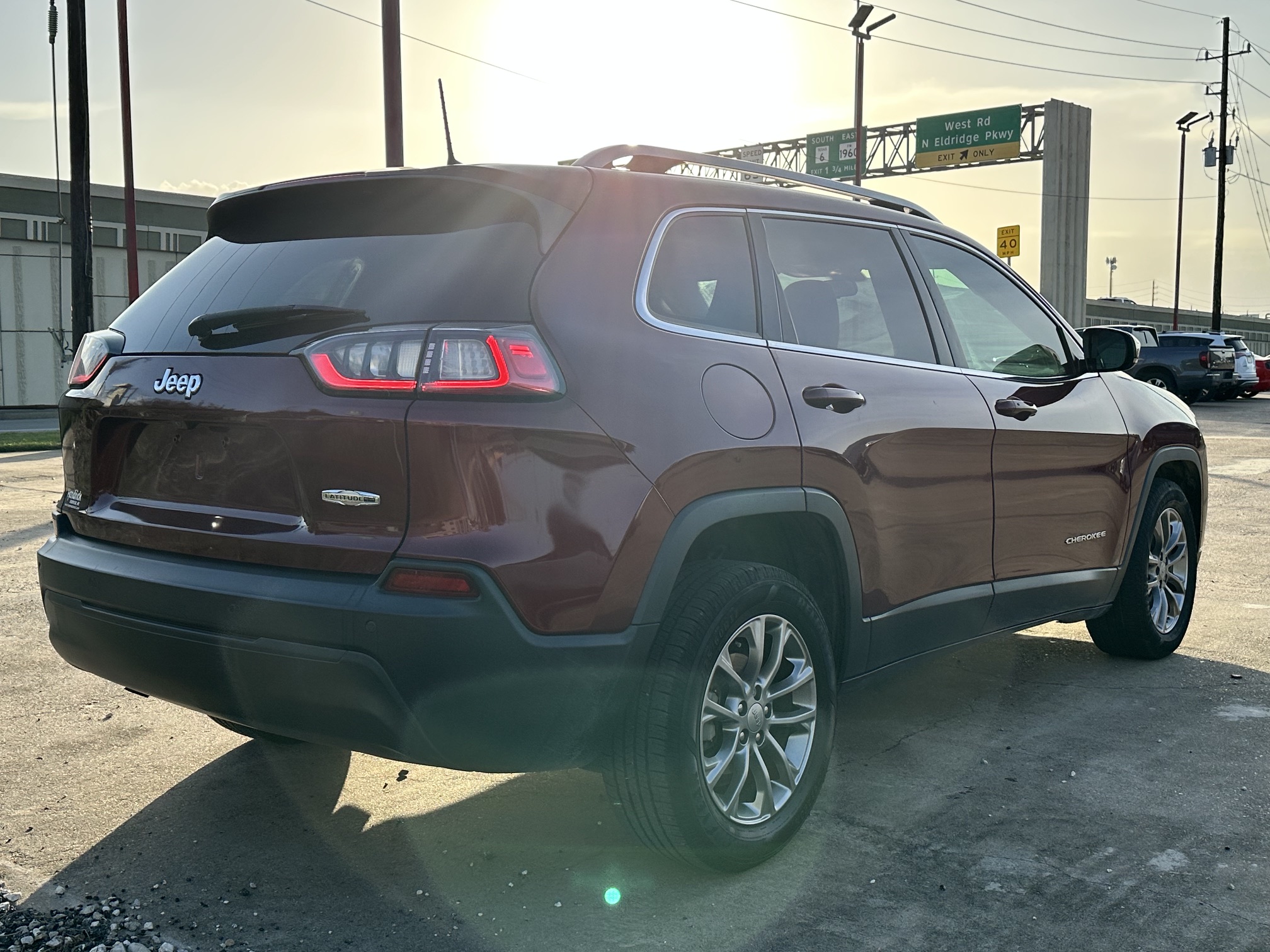 2020 JEEP CHEROKEE LATITUDE used vehicle for sale in Houston