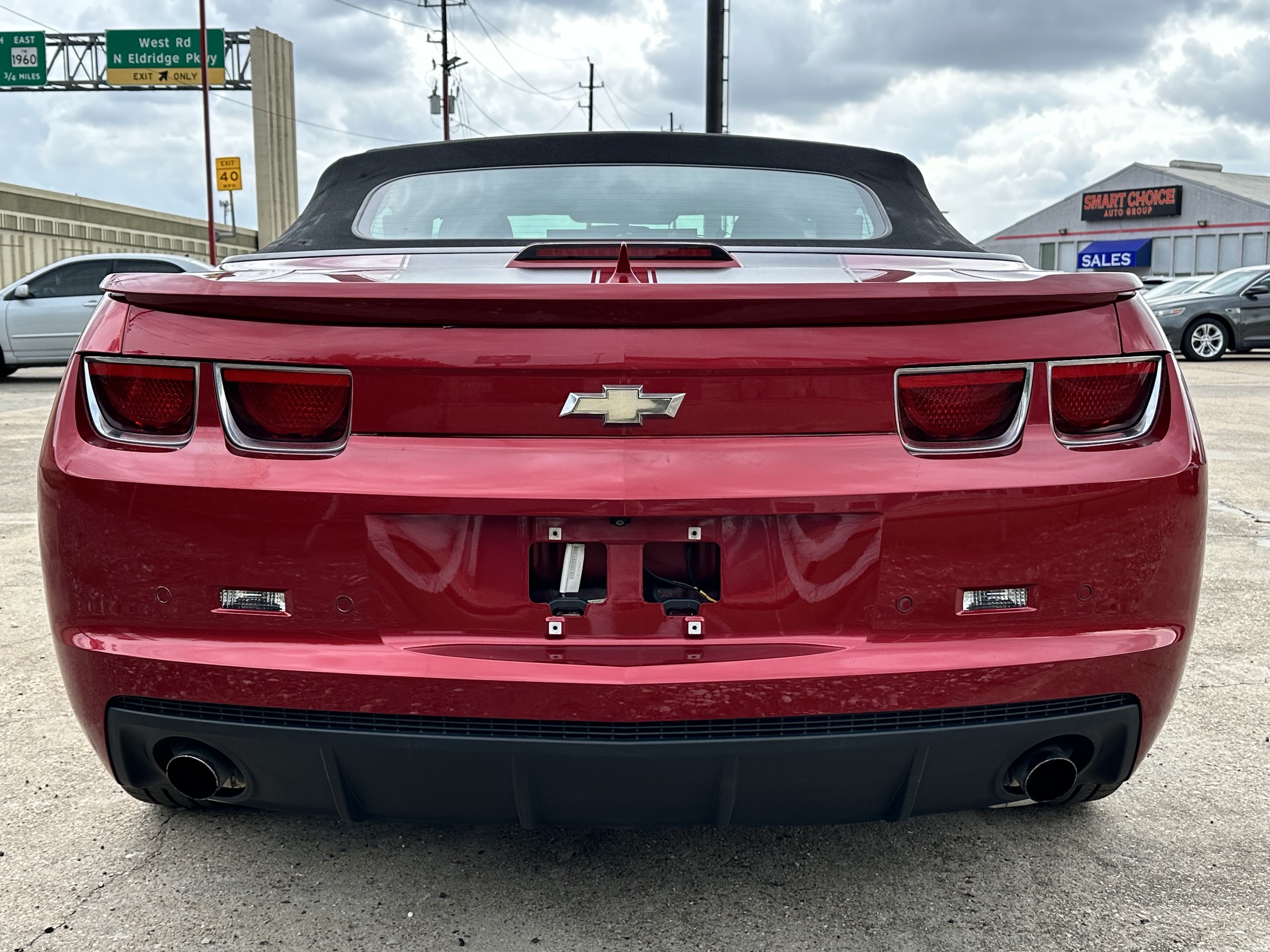 2013 CHEVY CAMARO CONVERTIBLE used vehicle for sale in Houston