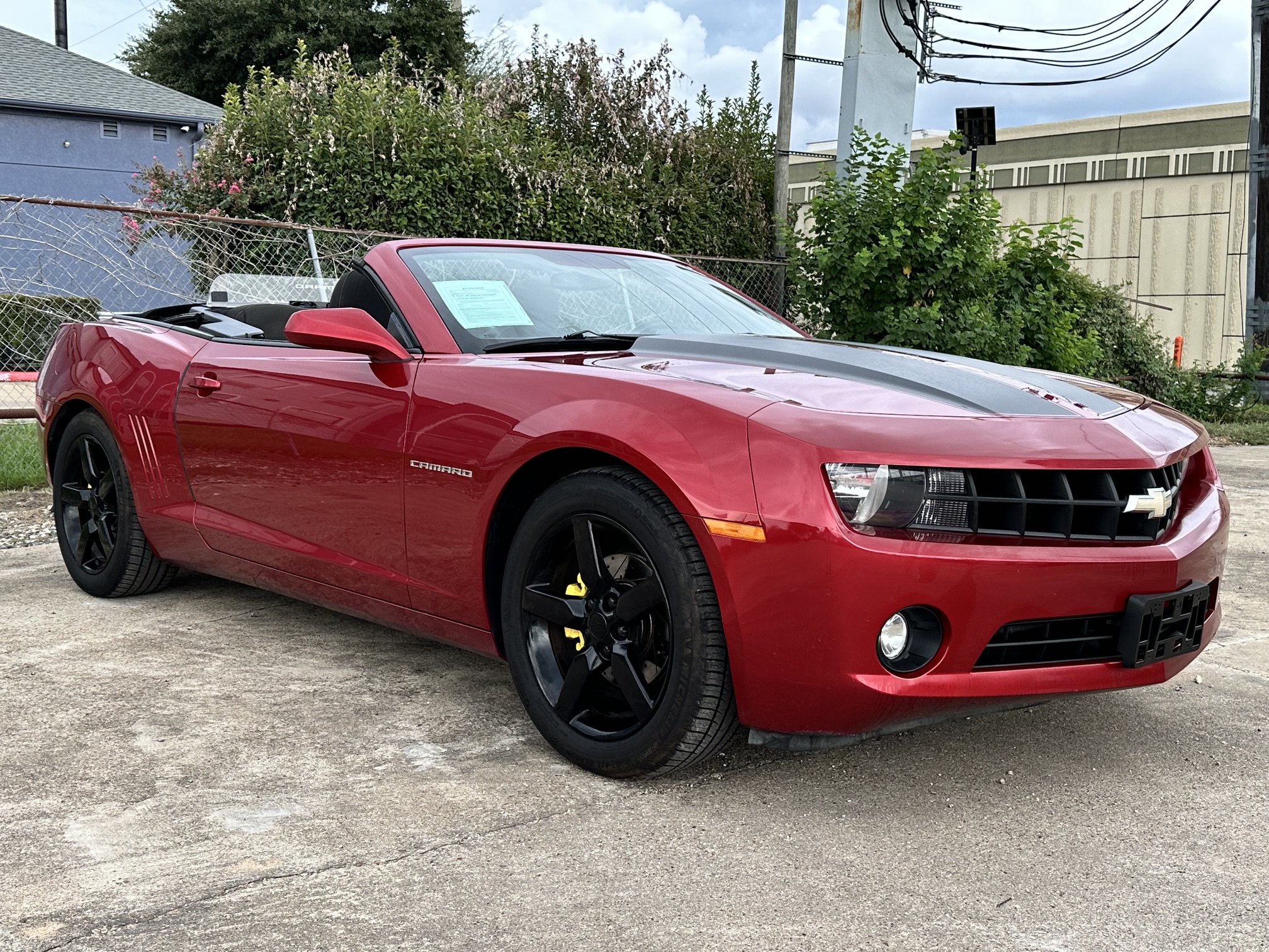 2013 CHEVY CAMARO CONVERTIBLE used vehicle for sale in Houston