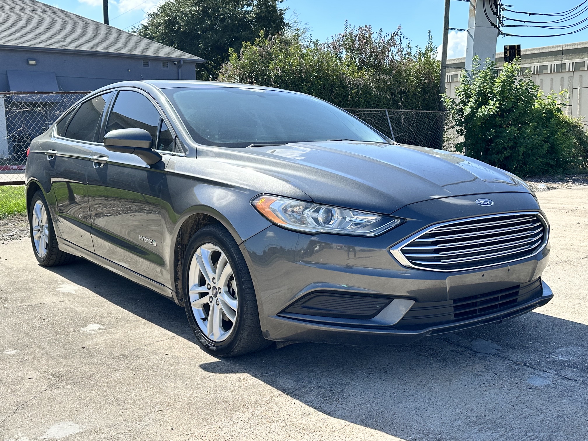 2018 FORD FUSION SE HYBRID used vehicle for sale in Houston