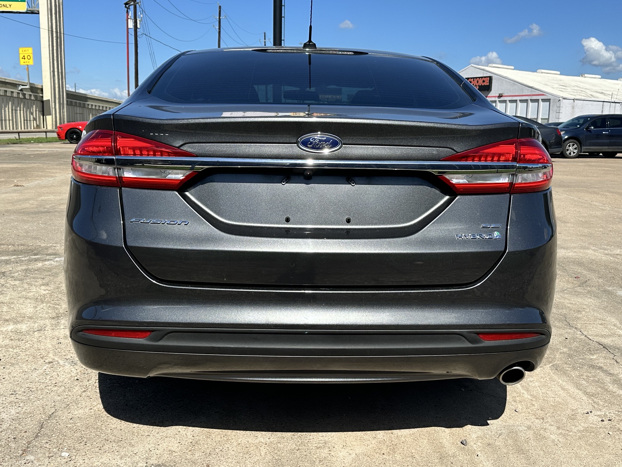 2018 FORD FUSION SE HYBRID used vehicle for sale in Houston