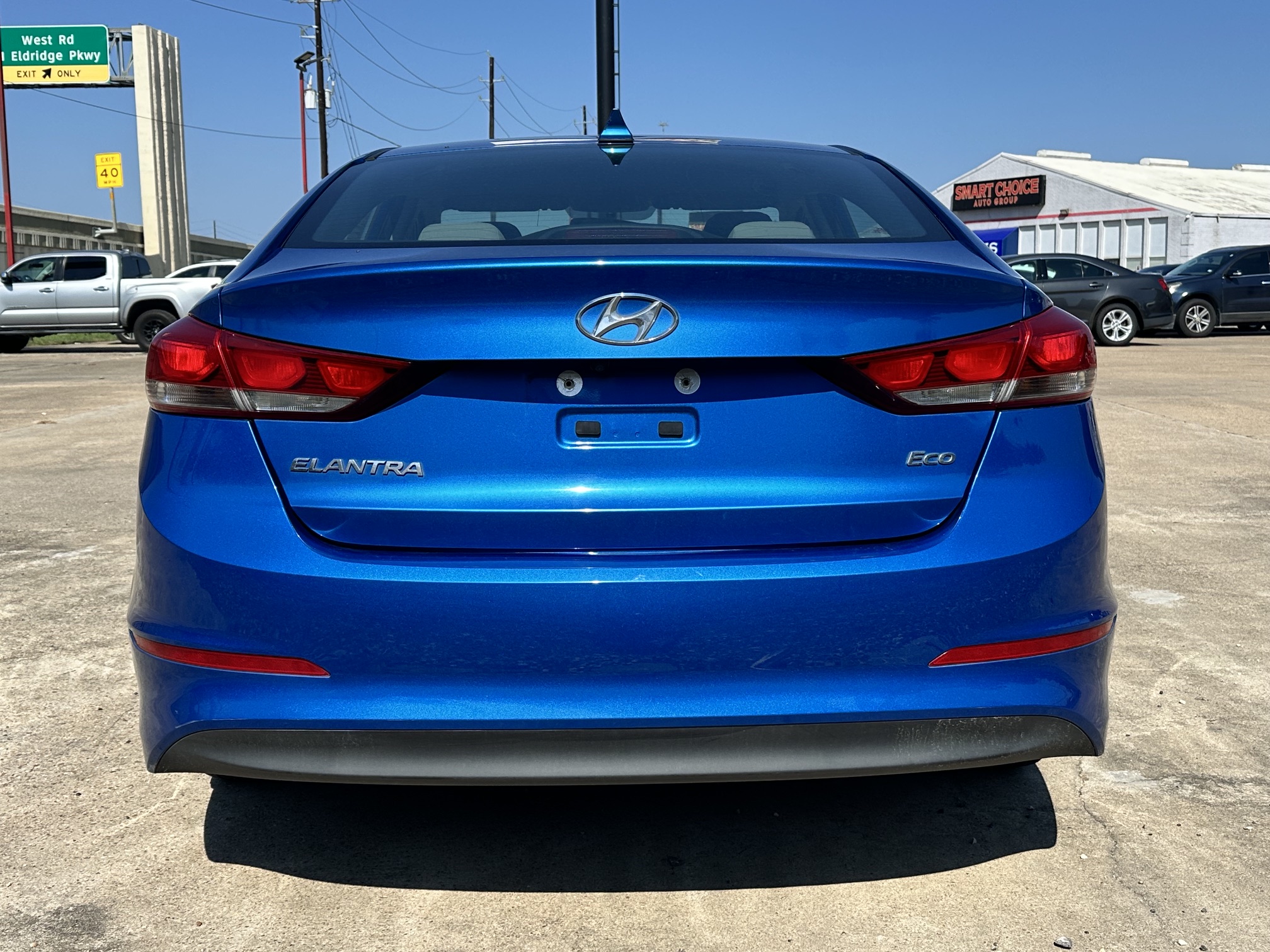 2018 HYUNDAI ELANTRA ECO used vehicle for sale in Houston